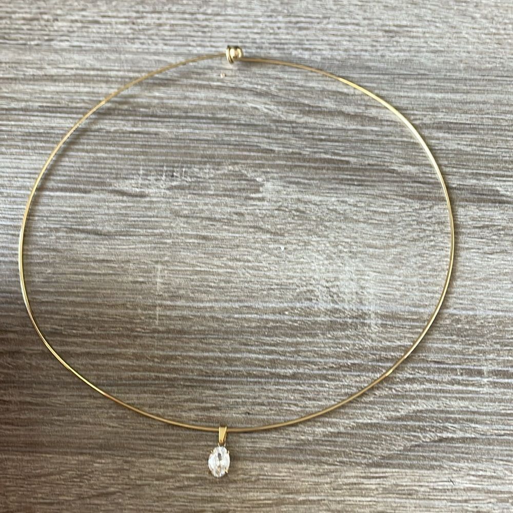 Statement Gold Necklace N1063 - Picture 5 of 7